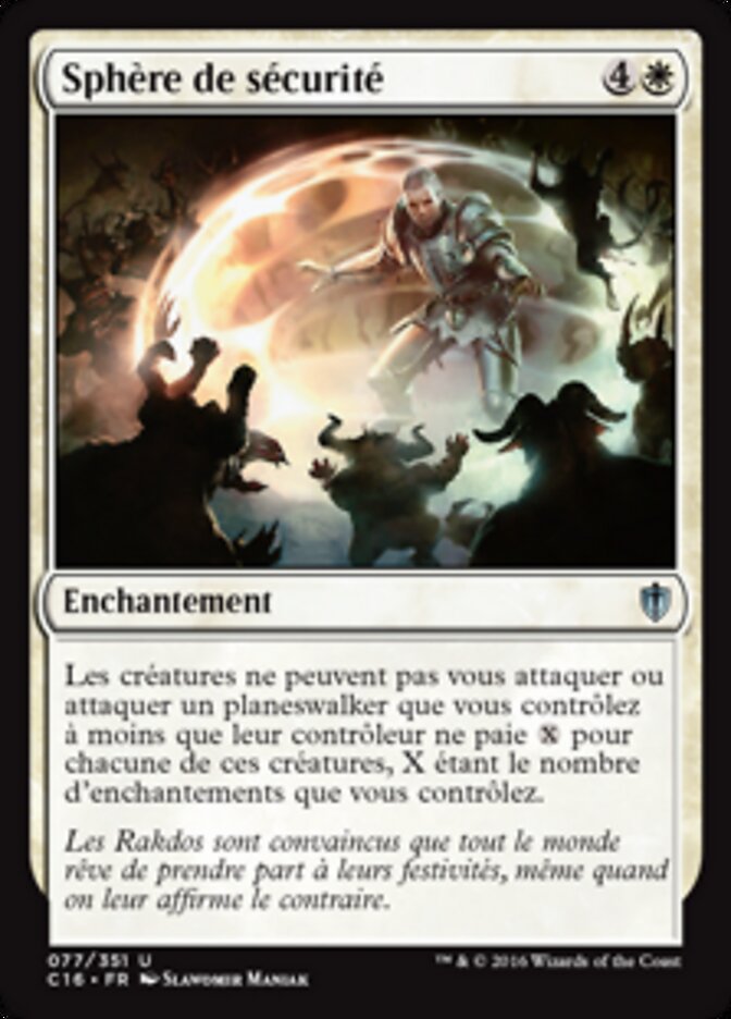 Sphère de sécurité — Commander 2016 77/351