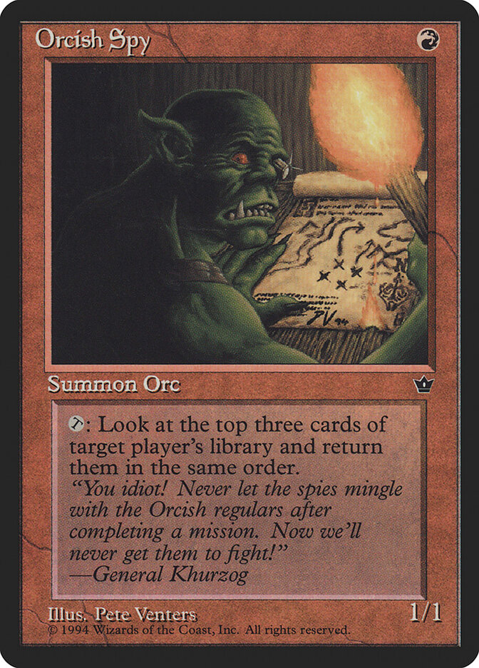 Orcish Spy — Fallen Empires 61c/187