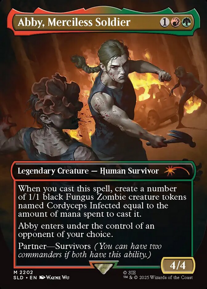 Abby, Merciless Soldier — Secret Lair Drop 2202/2754