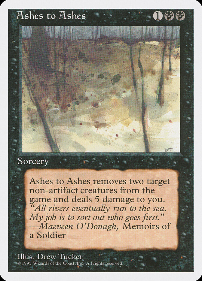 Ashes to Ashes — Fourth Edition 119/378