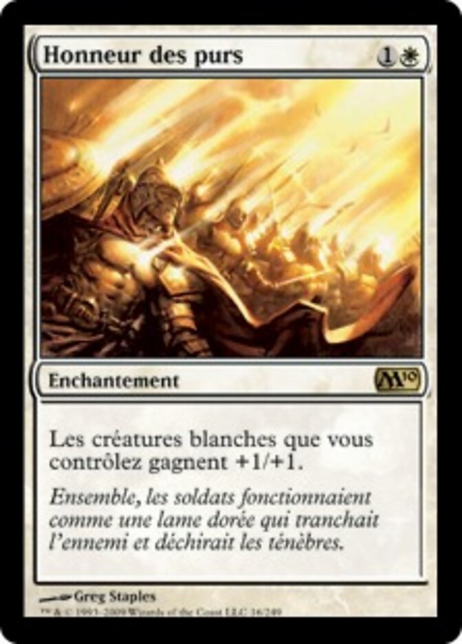 Honneur des purs — Magic 2010 16/249