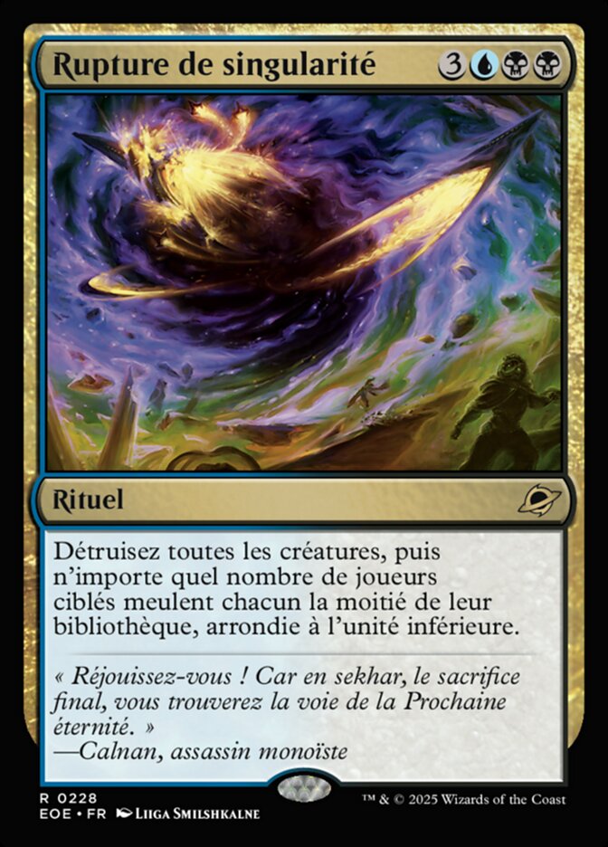 Rupture de singularité — Edge of Eternities 228/399