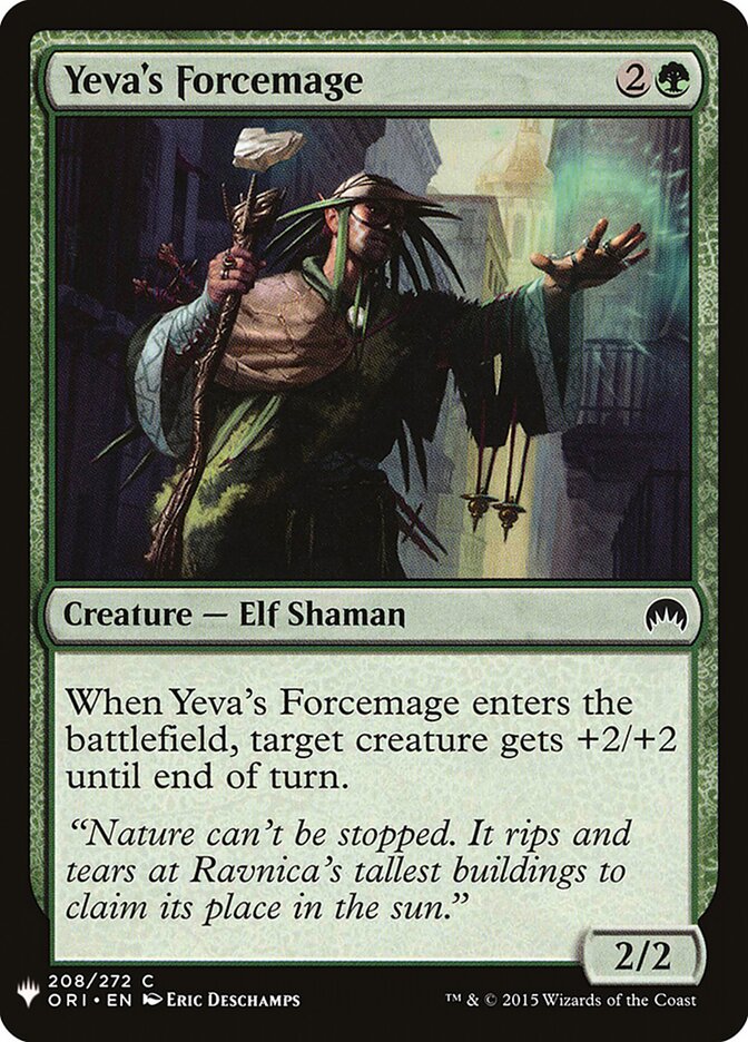 Yeva's Forcemage — The List ORI-208/5581