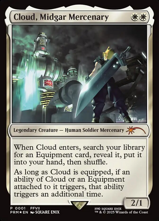 Cloud, Midgar Mercenary — Media and Collaboration Promos 2025-21/107