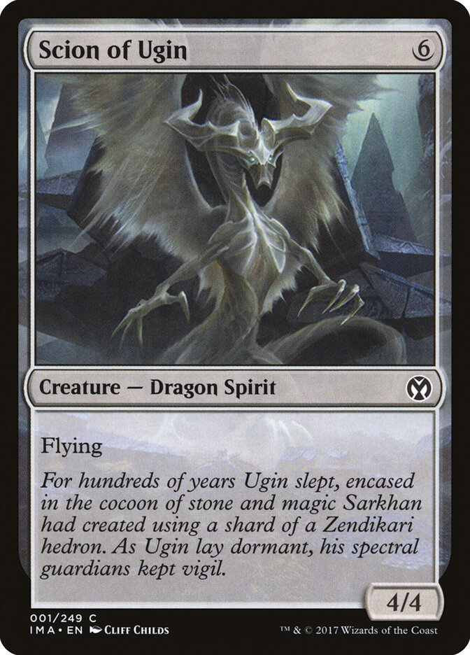 Scion of Ugin — Iconic Masters 1/249