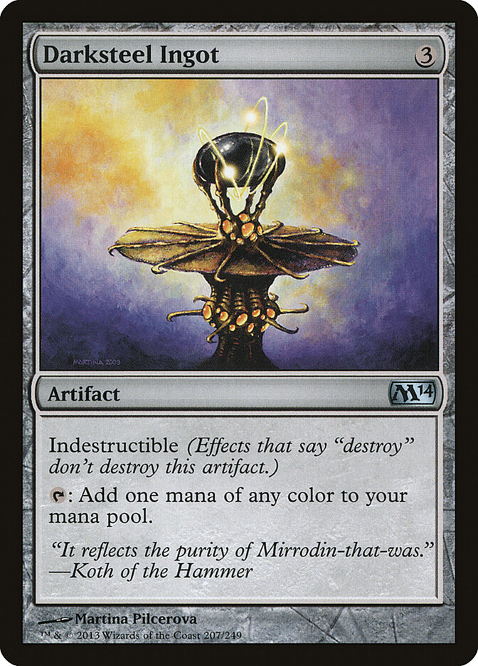 Darksteel Ingot — Magic 2014 207/249