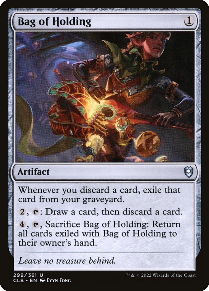 Bag of Holding — Commander Legends: Battle for Baldur's Gate 299/936