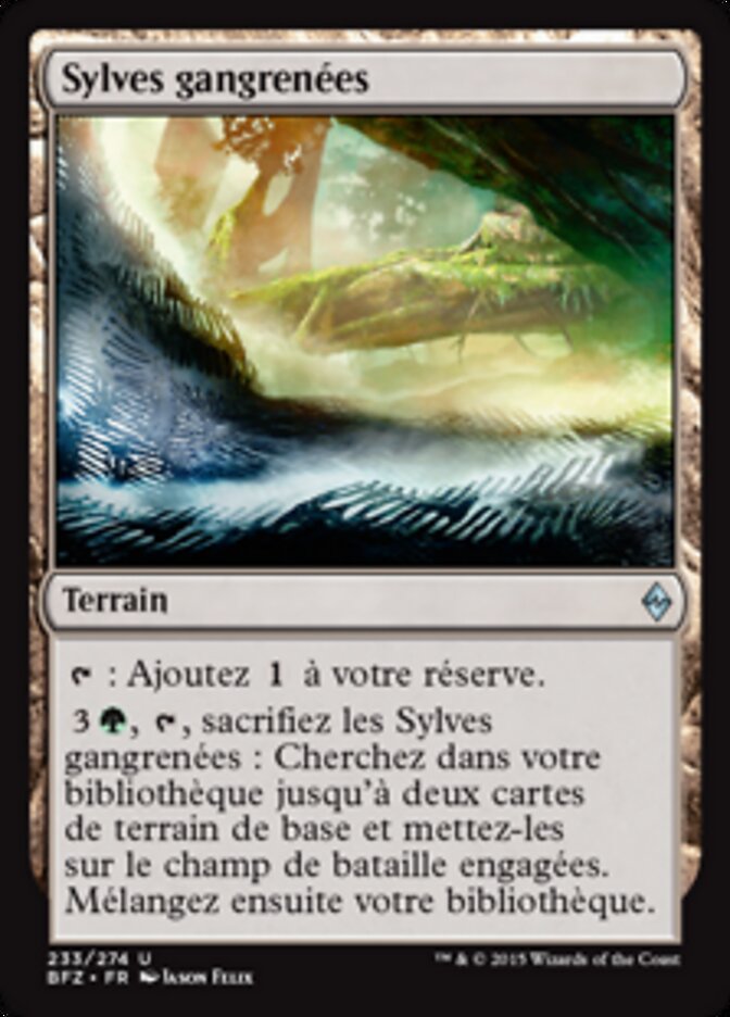 Sylves gangrenées — Battle for Zendikar 233/299