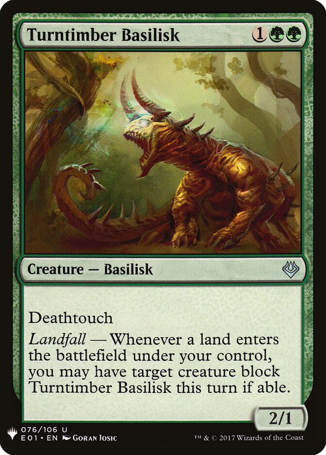 Turntimber Basilisk — The List E01-76/5581