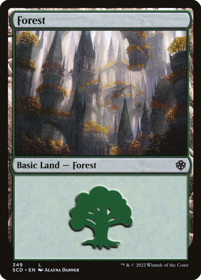 Forest — Starter Commander Decks 349/352