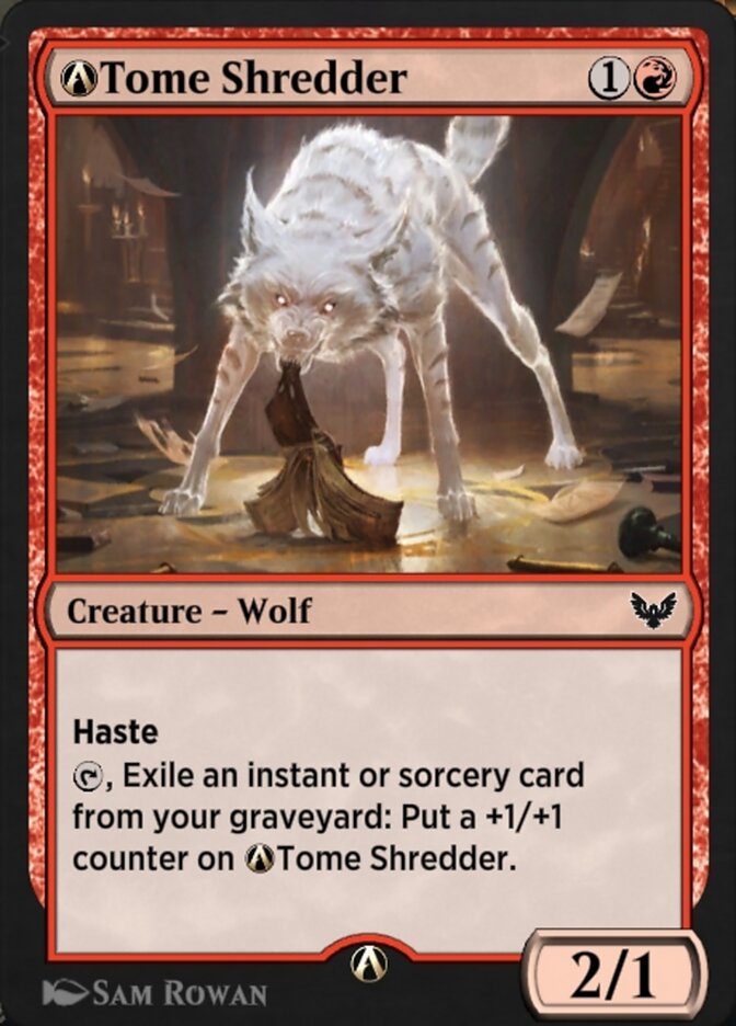 A-Tome Shredder — Strixhaven: School of Mages A-117/393