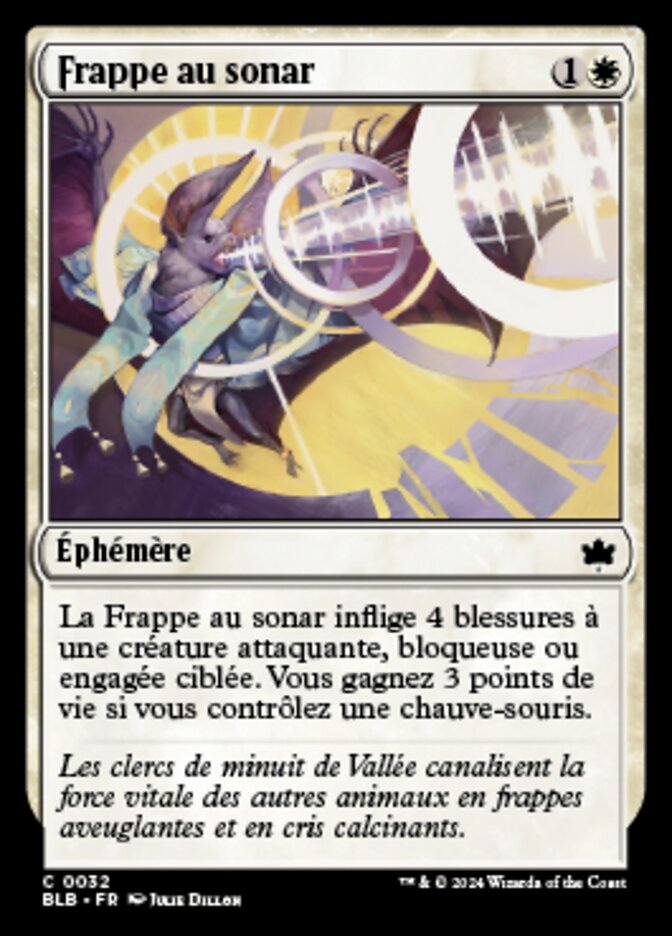 Frappe au sonar — Bloomburrow 32/398