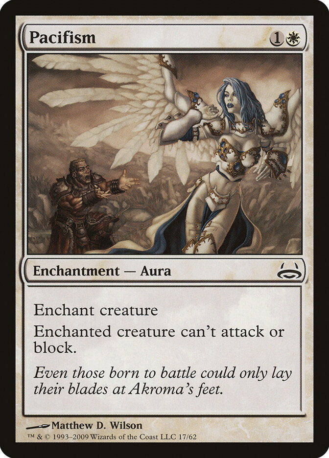Pacifism — Duel Decks: Divine vs. Demonic 17/62