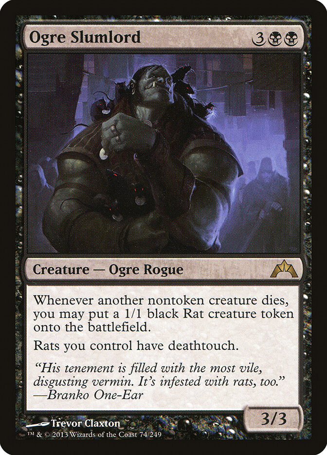 Ogre Slumlord — Gatecrash 74/249
