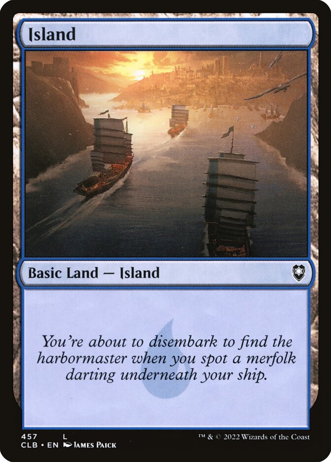 Island — Commander Legends: Battle for Baldur's Gate 457/936