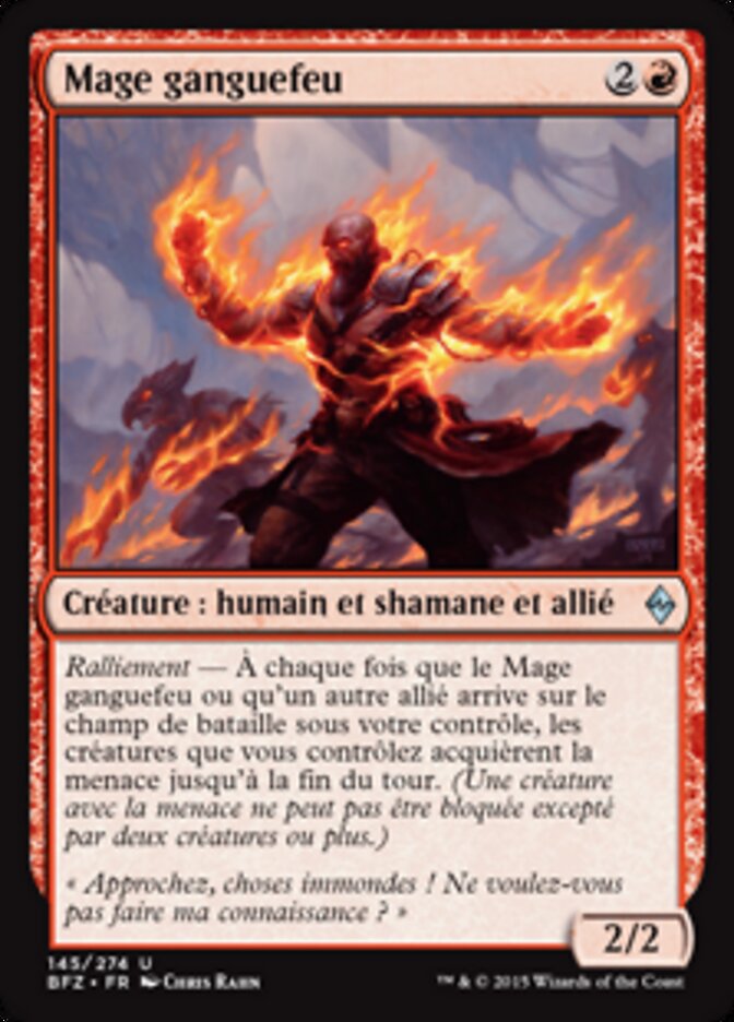 Mage ganguefeu — Battle for Zendikar 145/299