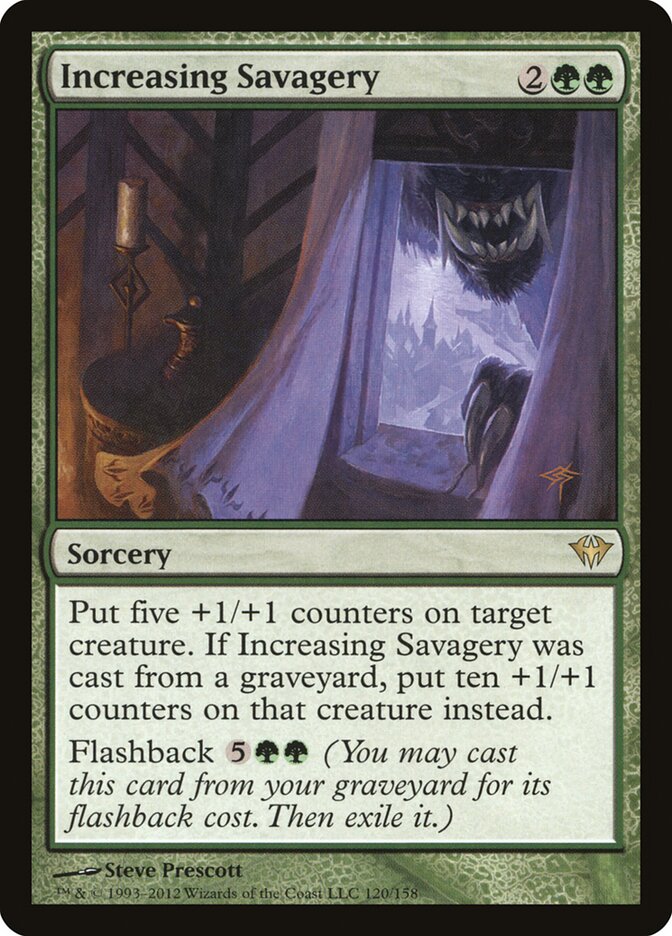 Increasing Savagery — Dark Ascension 120/158