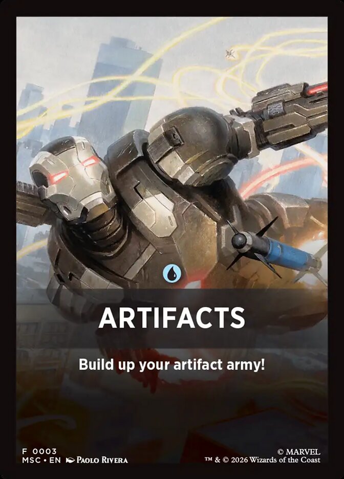 Artifacts — Marvel Super Heroes Jumpstart Front Cards 3/61
