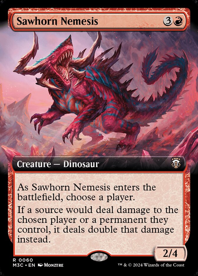 Sawhorn Nemesis — Modern Horizons 3 Commander 60/398