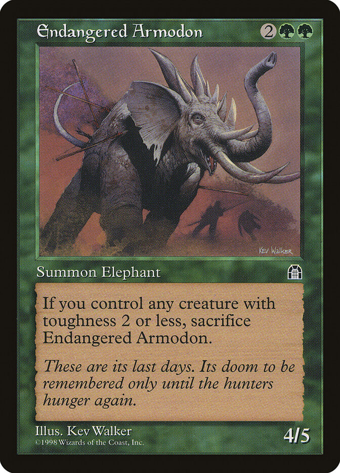 Endangered Armodon — Stronghold 107/143