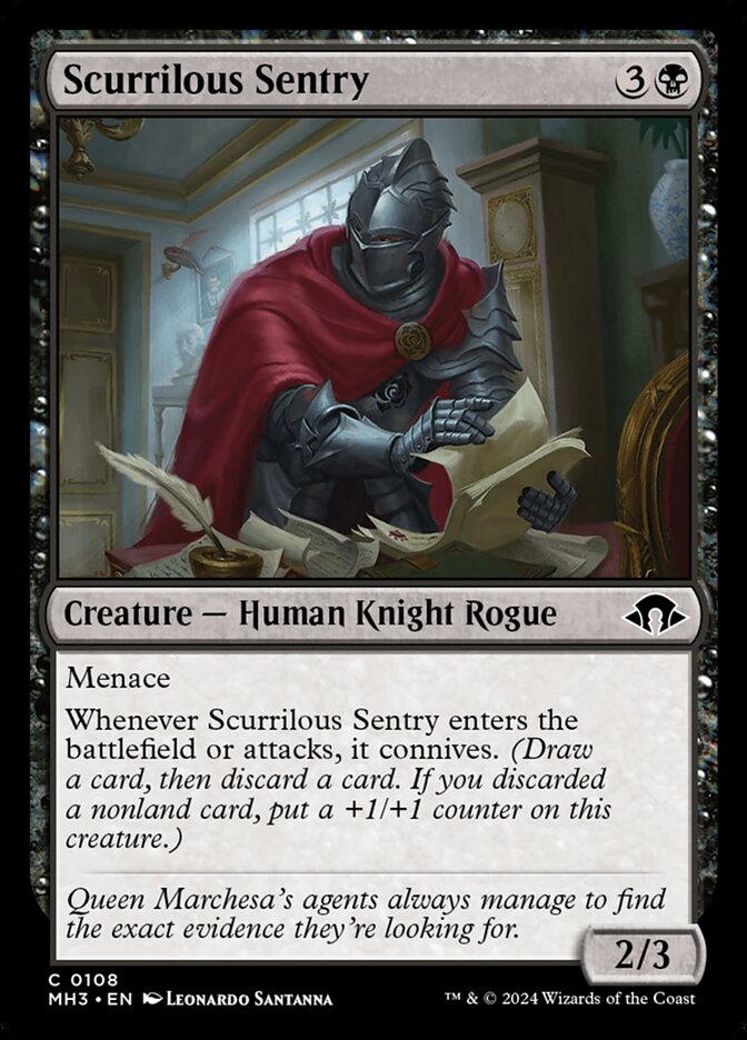 Scurrilous Sentry — Modern Horizons 3 108/528