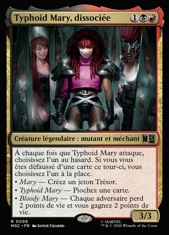 Typhoid Mary, dissociée — Marvel Super Heroes Commander 99/866