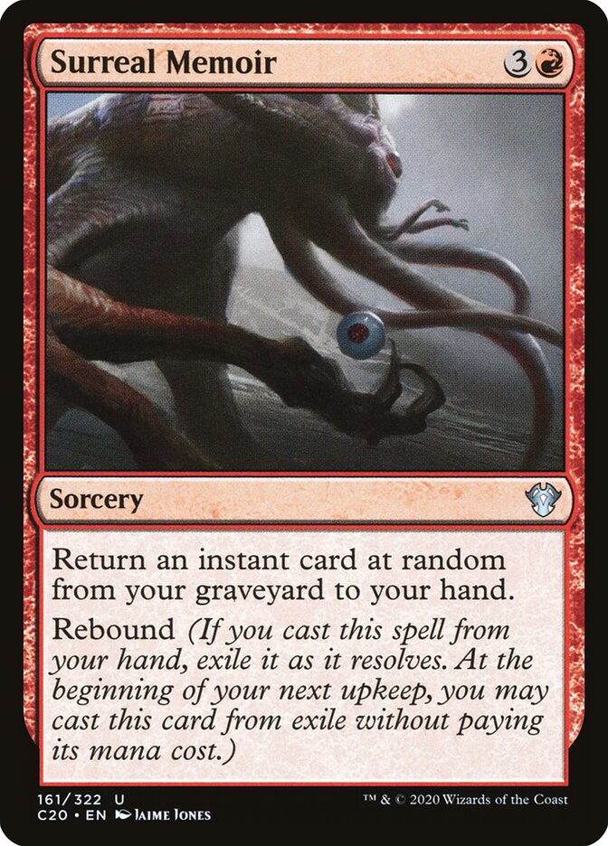 Surreal Memoir — Commander 2020 161/322