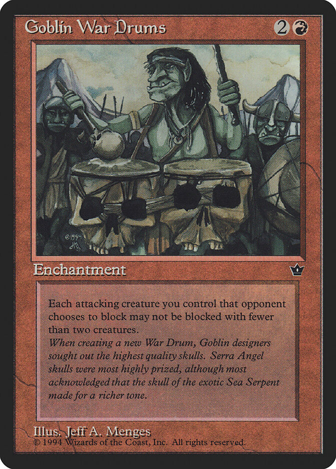 Goblin War Drums — Fallen Empires 58d/187