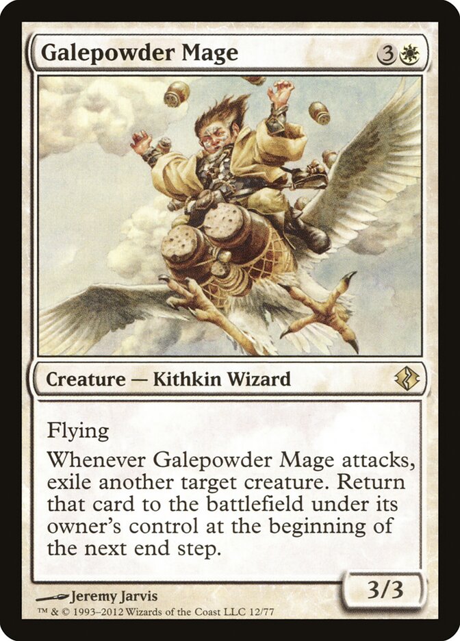 Galepowder Mage — Duel Decks: Venser vs. Koth 12/77