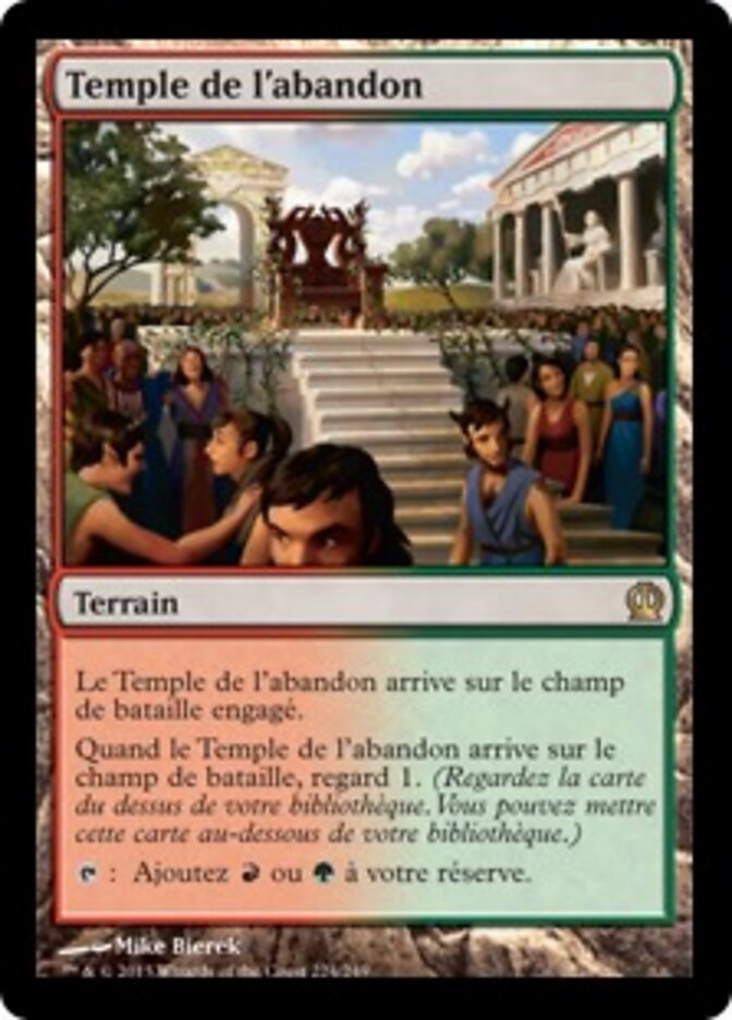 Temple de l'abandon — Theros 224/249