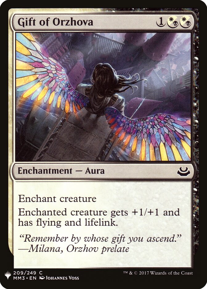 Gift of Orzhova — The List MM3-209/5581