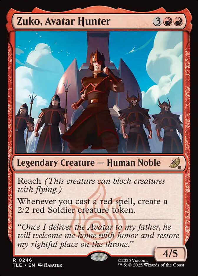 Zuko, Avatar Hunter — Avatar: The Last Airbender Eternal 246/317