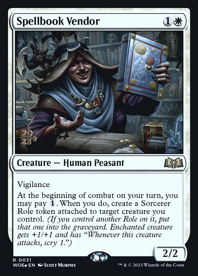 Spellbook Vendor — Wilds of Eldraine Promos 31s/160