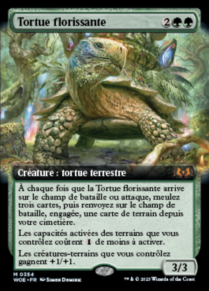 Tortue florissante — Wilds of Eldraine 354/381