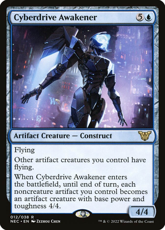 Cyberdrive Awakener — Neon Dynasty Commander 12/179