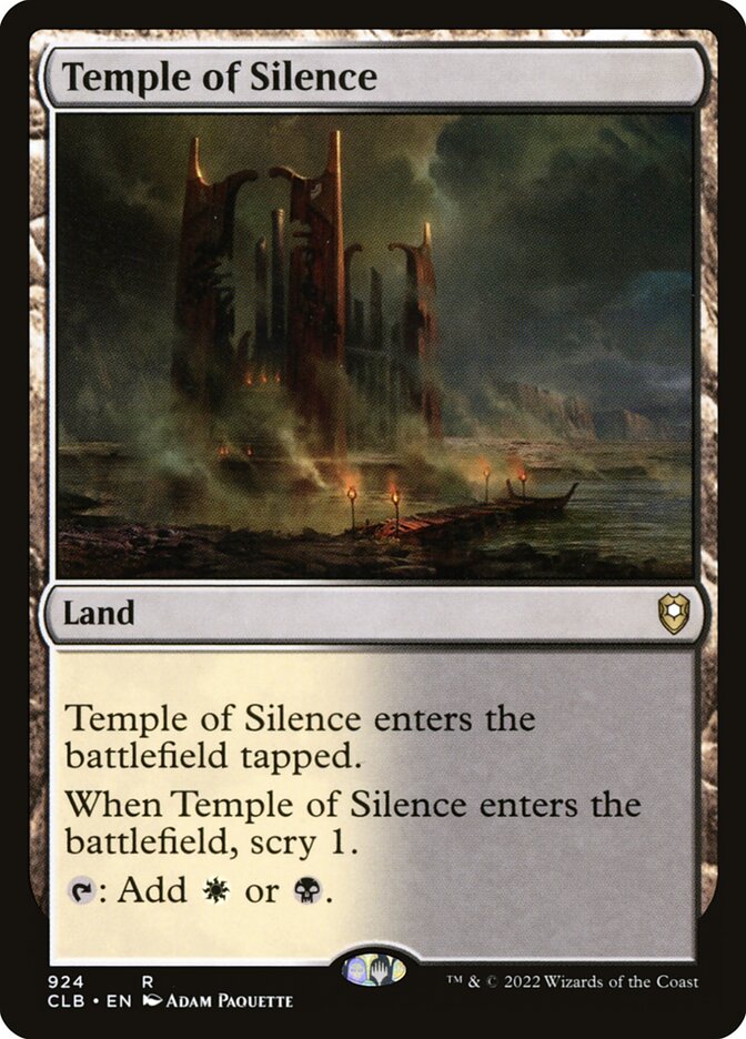 Temple du silence — Commander Legends: Battle for Baldur's Gate 924/936