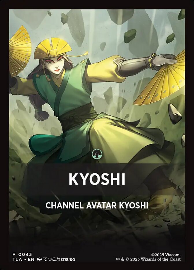 Kyoshi — Avatar: The Last Airbender Jumpstart Front Cards 43/46