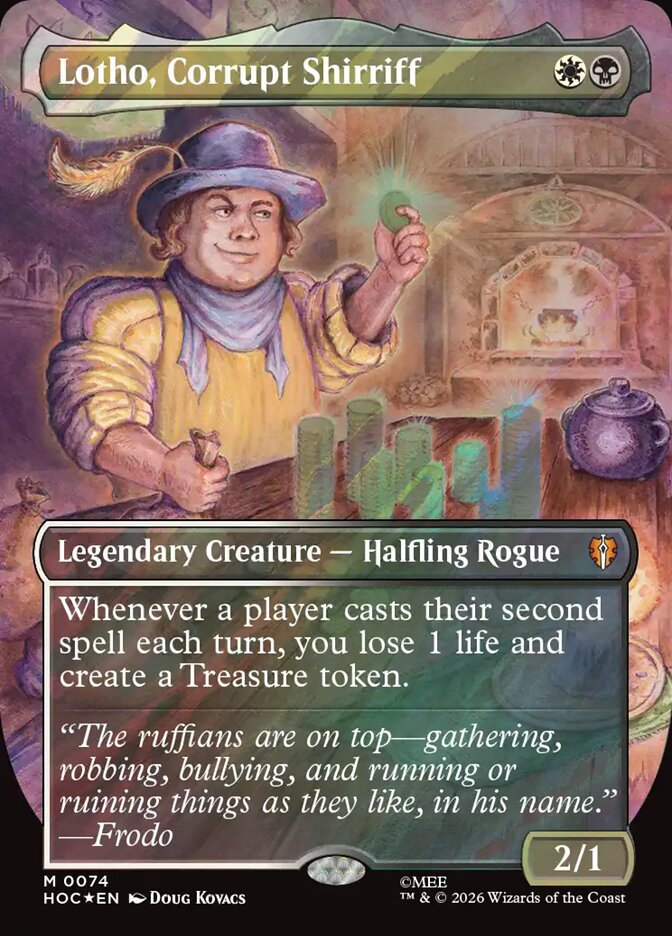 Lotho, Corrupt Shirriff — The Hobbit Eternal 74/158