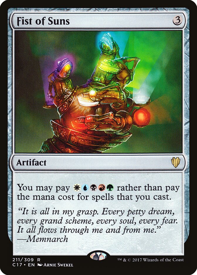 Fist of Suns — Commander 2017 211/309