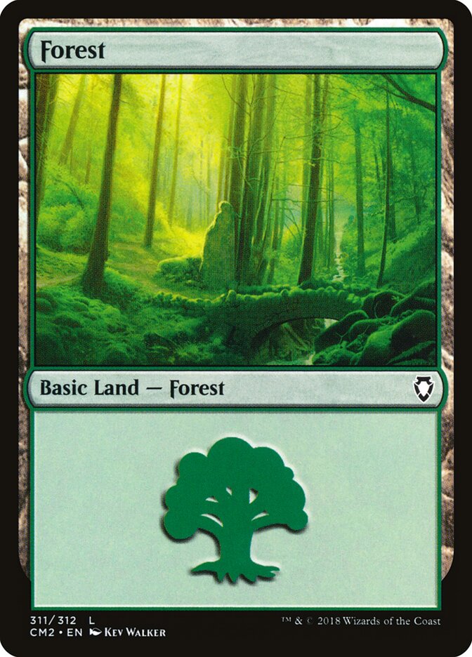 Forest — Commander Anthology Volume II 311/312
