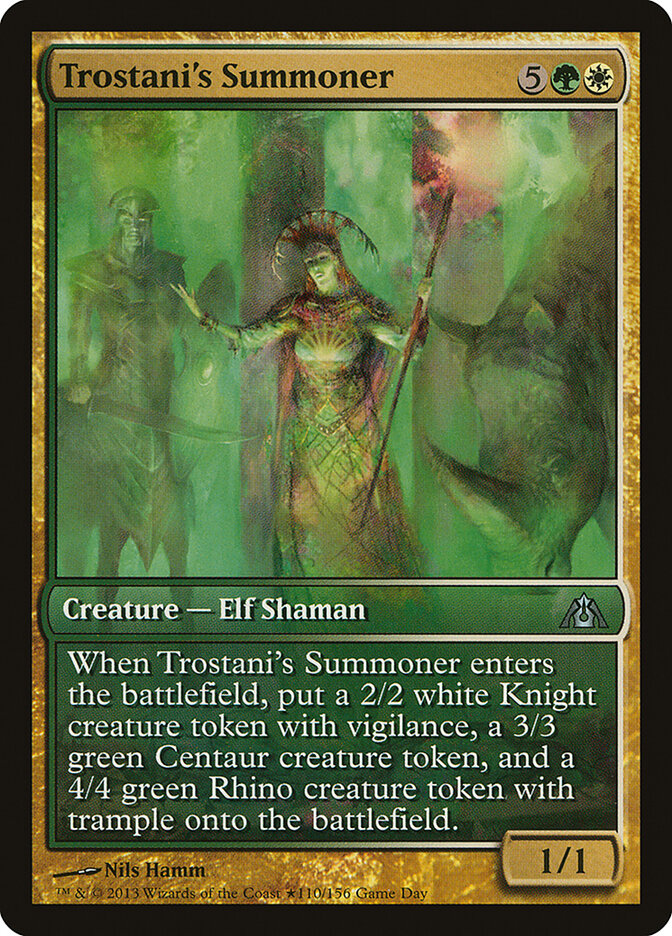 Trostani's Summoner — Dragon's Maze Promos 110/6