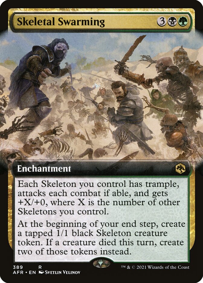 Skeletal Swarming — Adventures in the Forgotten Realms 389/424
