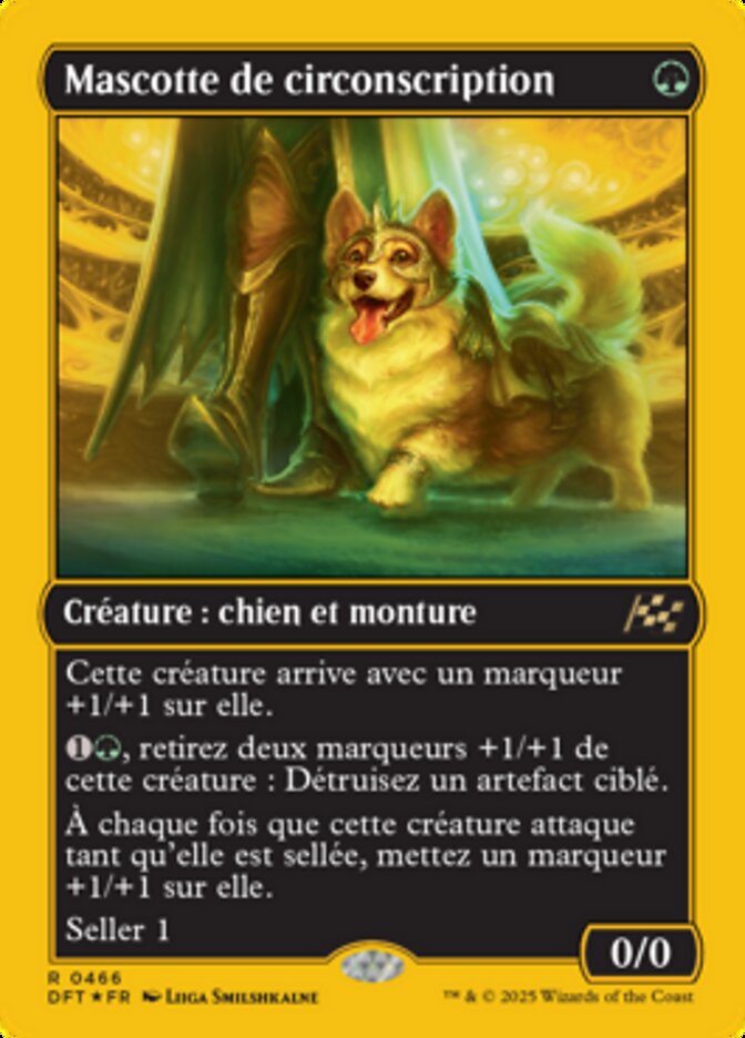 Mascotte de circonscription — Aetherdrift 466/553