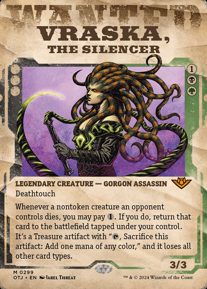 Vraska, the Silencer — Outlaws of Thunder Junction 299/374