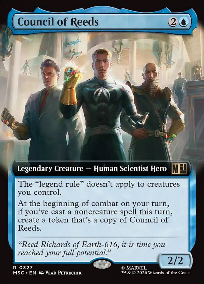 Conseil des Reed — Marvel Super Heroes Commander 327/866