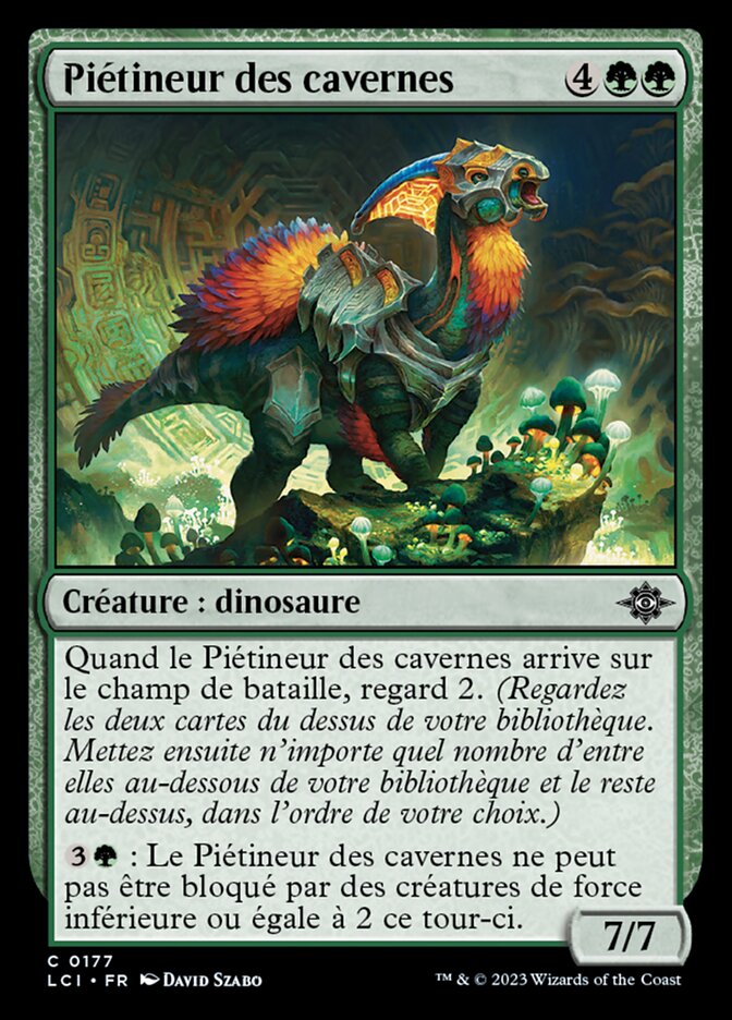 Piétineur des cavernes — The Lost Caverns of Ixalan 177/416