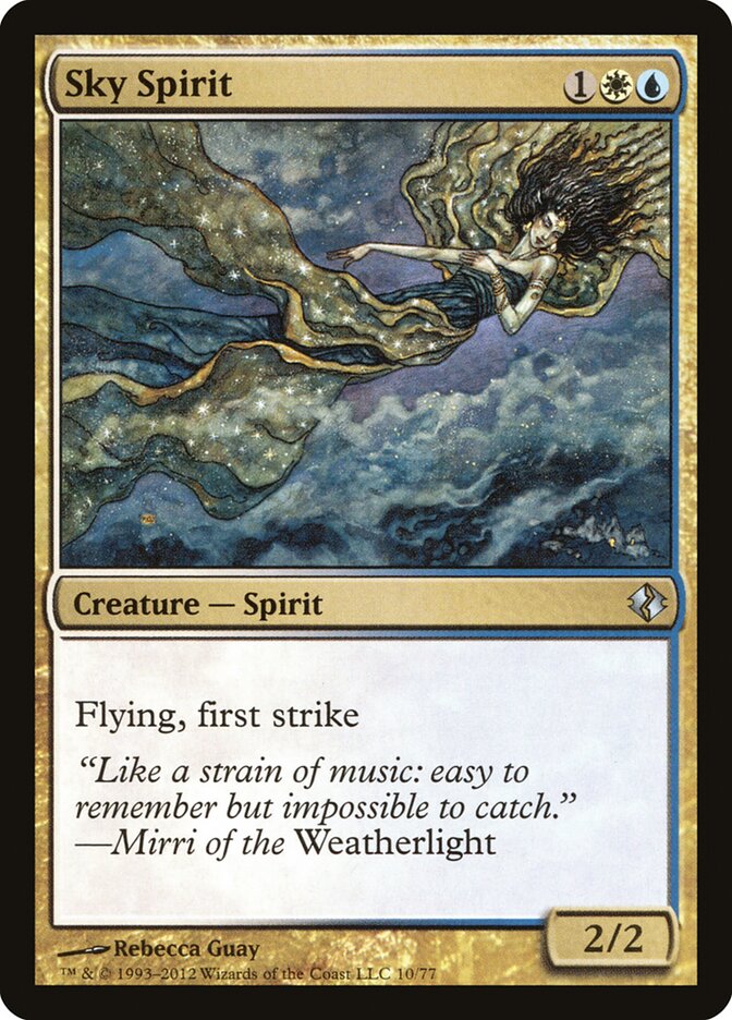 Sky Spirit — Duel Decks: Venser vs. Koth 10/77