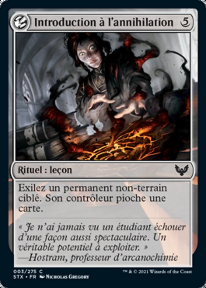Introduction à l'annihilation — Strixhaven: School of Mages 3/393