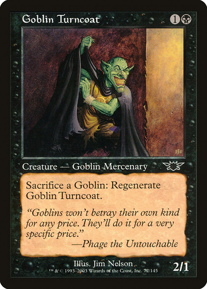 Goblin Turncoat — Legions 72/145