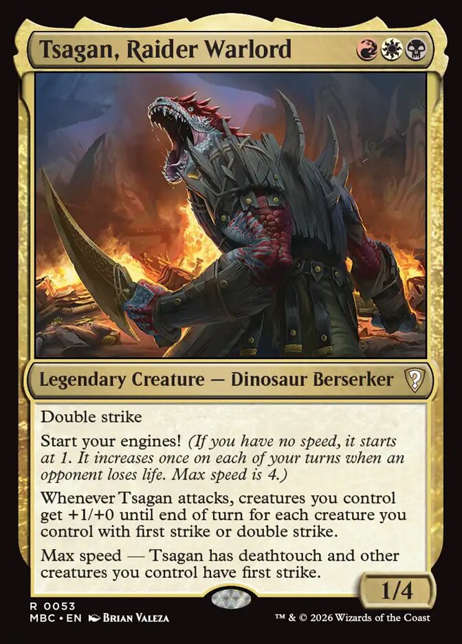 Tsagan, Raider Warlord — Mystery Booster Commander Edition 53/80